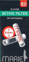 Marie Active Filter 8mm mit Aktivkohle 10er