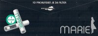 10x Marie Active Filter 6mm mit Aktivkohle (ohne Überkarton)