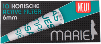 Marie Active Filter konisch 6auf7mm  mit Aktivkohle 10er