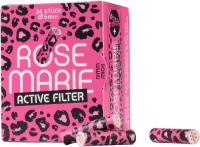 10x Marie Active Filter ROSEMARIE 6mm mit Aktivkohle