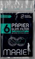 Marie Slim Filter 6,0mm 120Stk 100% PAPIERFILTER