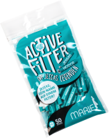 10x Marie Active Filter 6mm mit Aktivkohle "Jessas...