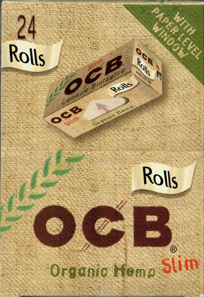 24x OCB Organic Hemp Rolls