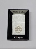 SK Rapid Zippo Benzinfeuerzeug chrom
