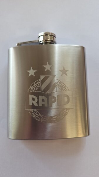 Rapid Flachmann Gravur 6 oz
