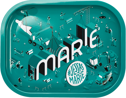Marie Wuzelblech LOGOBAUSTELLE