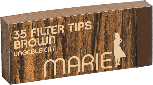 Marie Filter Tips BROWN 35