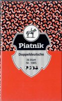 Spielkarten Schnapskarten 36 Blatt doppeldeutsches Bild...