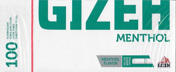 Hülsen Gizeh Menthol Tip 100